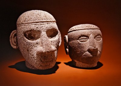 Heads, Costa Rica by Pre Columbian Pre Columbian